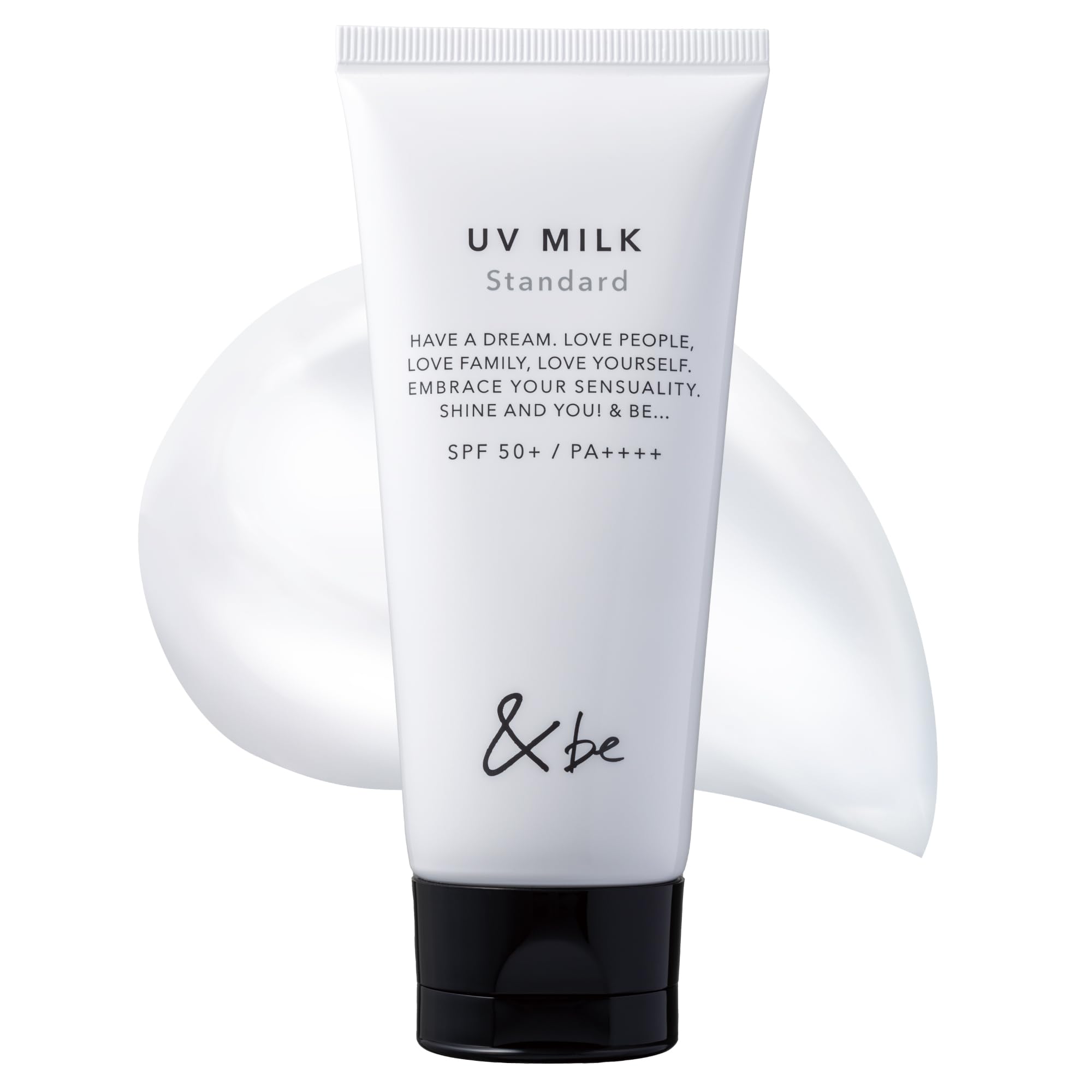 【公式】&be (アンドビー) UVミルク / SPF50+ PA++++ 化粧下地 日焼け止め下地(スタンダード 100g)