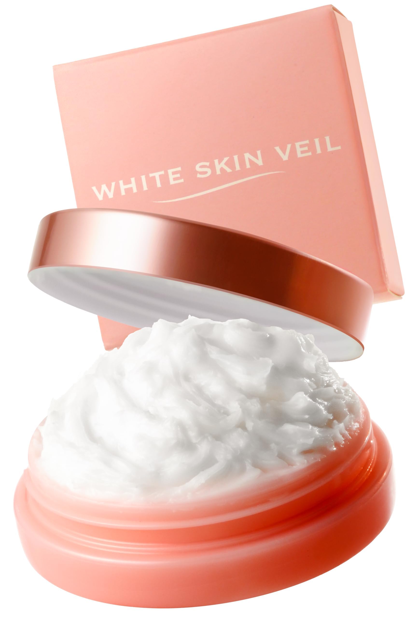 ［ 韓国美女のようなツヤ肌に］ホワイトスキンベール 毛穴隠し 化粧下地 韓国コスメ ファンデーション カバー力高い 下地 クリームファンデーション 毛穴ケア 毛穴隠す プライマー 無添加 くずれない 皮脂テカリ防止下地 10g