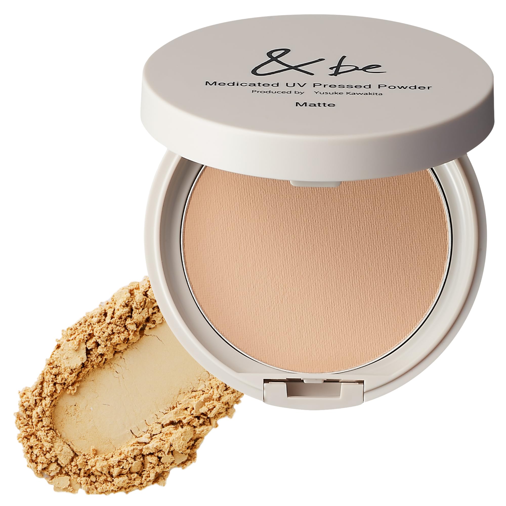 【公式】&be (アンドビー) 薬用UVプレスト/フェイスパウダー ルースパウダー 皮脂テカリ防止 メイク 崩れない 化粧崩れ防止